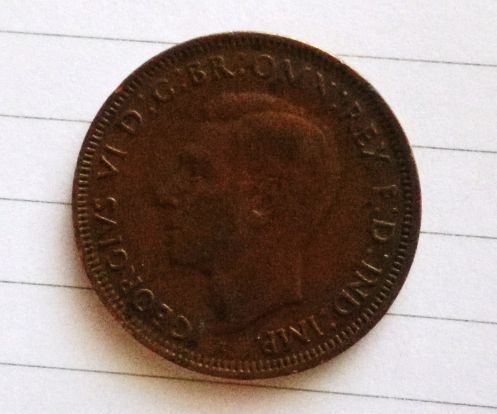 1943-Bombay-Mint-Penny-